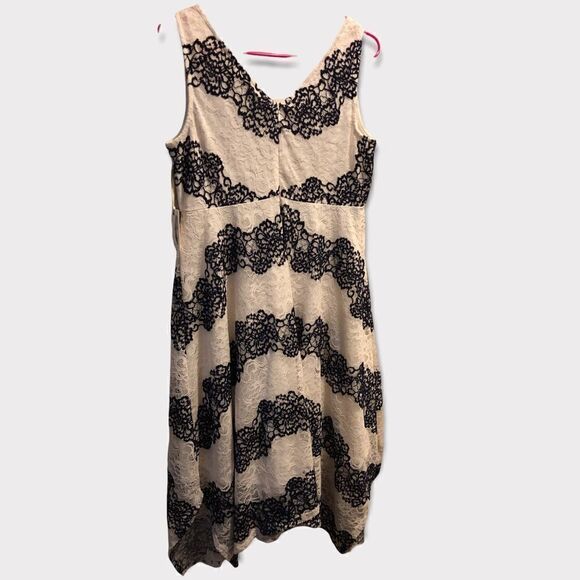 NWT Maternity Jessica Simpson Navy & White Dress M - Picture 2 of 7